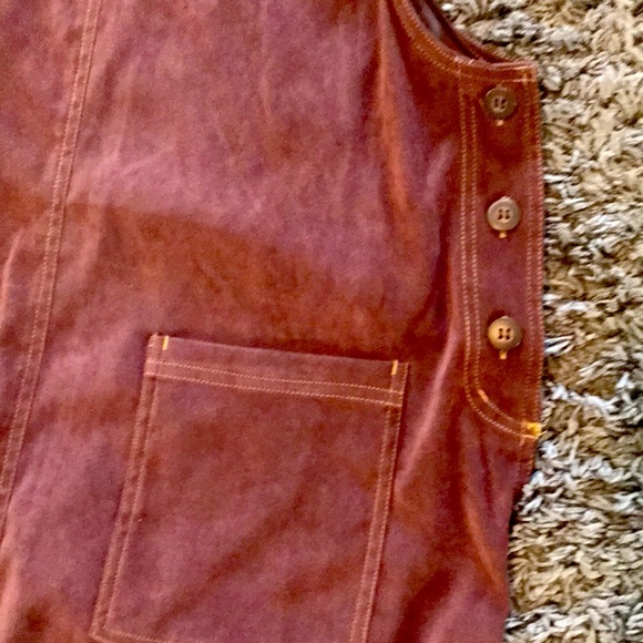 HSZ STUDIO XL WOMEN DRESS BROWN GREAT CONDITION - Picture 2 of 5